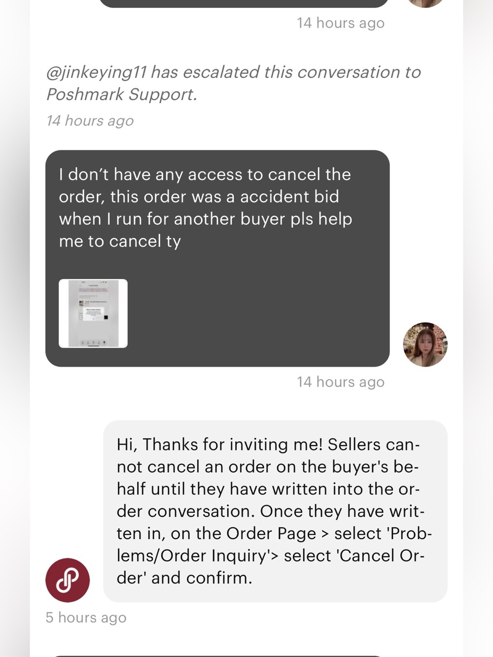 ‼️accident bid order buyer need to request cancel on ur side pls